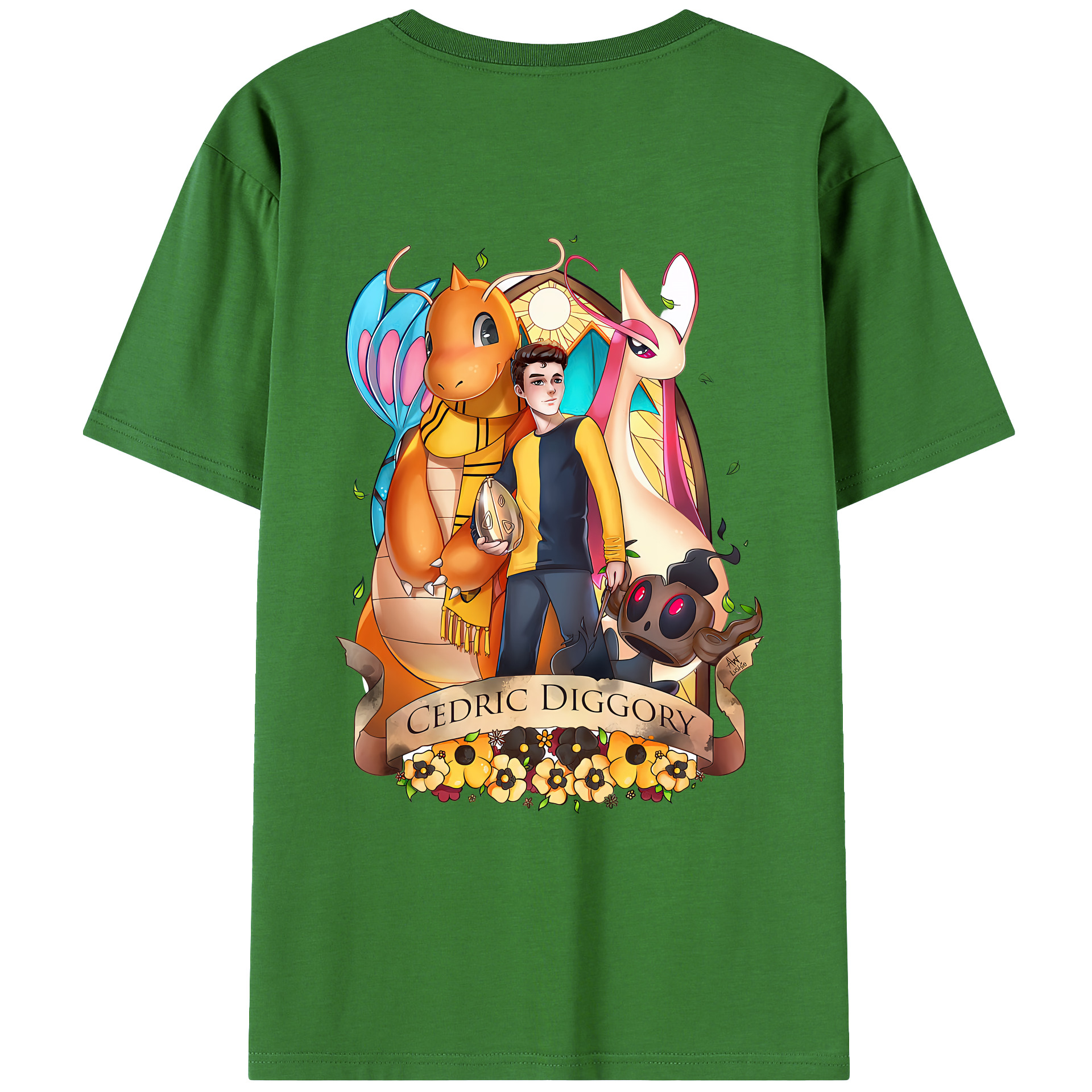 （画像用） Harry Potter ハリー・ポッターシリーズ レディース半袖Tシャツ(バックプリント)